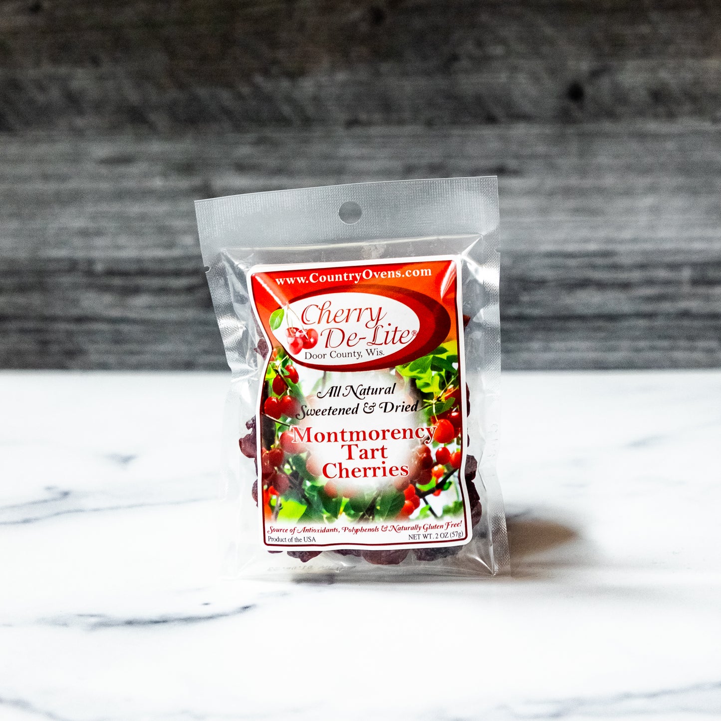 Dried Cherries De-Lites - 2oz Snack Pack