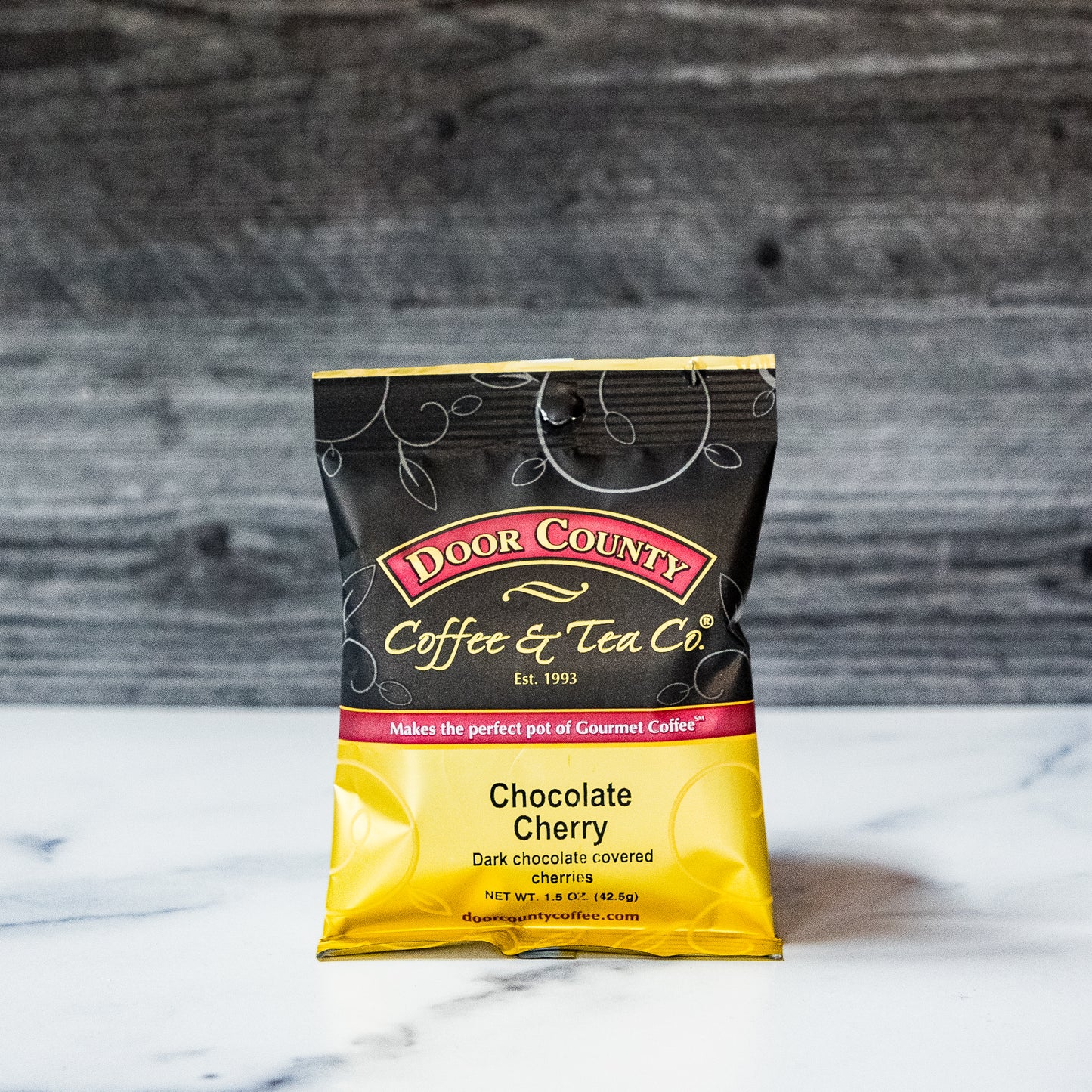 Chocolate Cherry Coffee 1.5oz - Door County Coffee