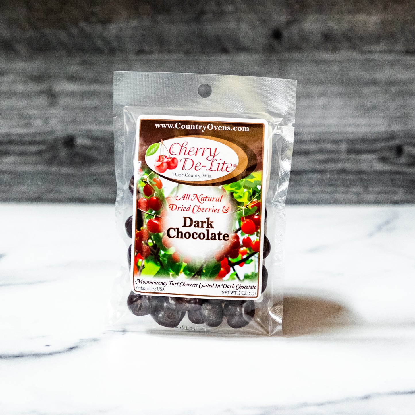 Dark Chocolate Covered Cherries 2oz - Country Ovens