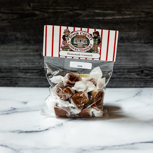 Plain Caramels 6oz - Door County Confectionery